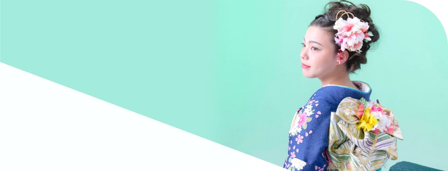 成人式撮影  スタジオチャーリー 沖縄の写真館 振袖館 フォトスタジオ 