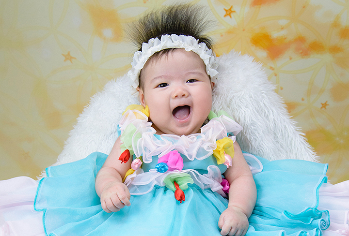 百日記念 スタジオチャーリー 沖縄の写真館 振袖館 フォトスタジオ